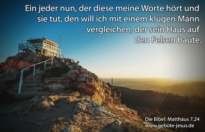 Bild zu Matthäus 7,24-29